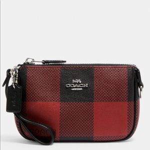 Coach 15 Buffalo Print Micro Bag & Wristlet